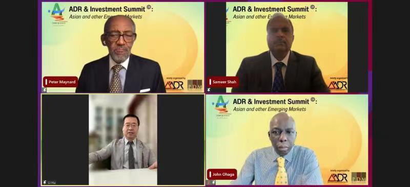 Vice Chairman Dr. Li Hu attends the ADR & Investment Summit: Asia and Other Emerging Markets